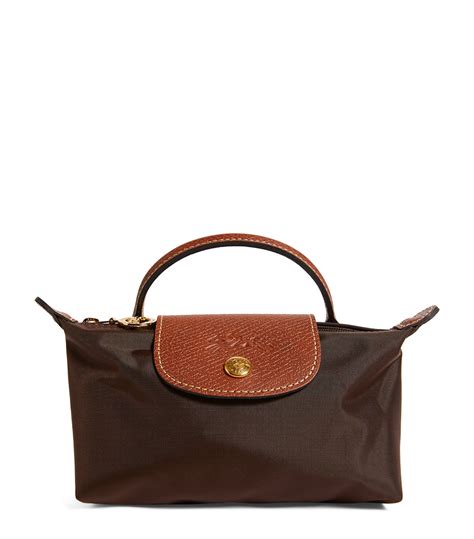 longchamp pouch ebony